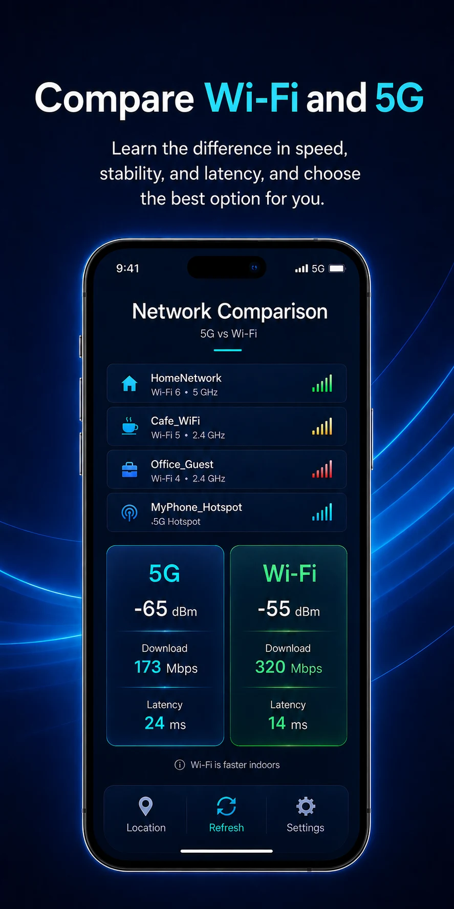 Signal Info: Network Monitor screenshot