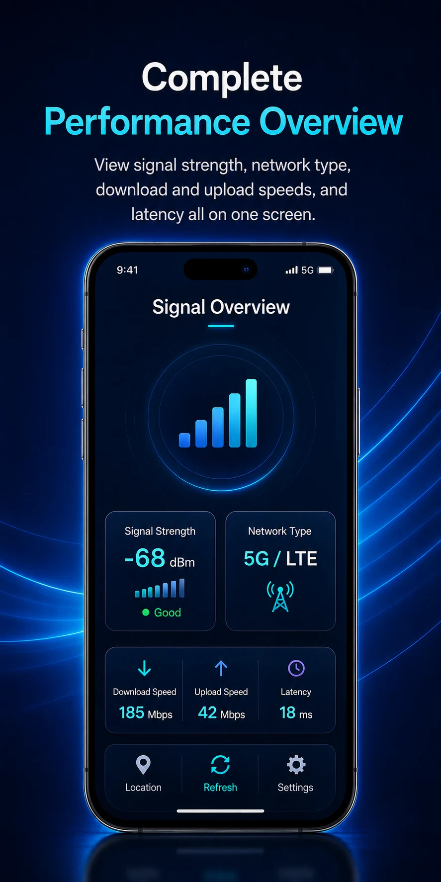Signal Info: Network Monitor screenshot
