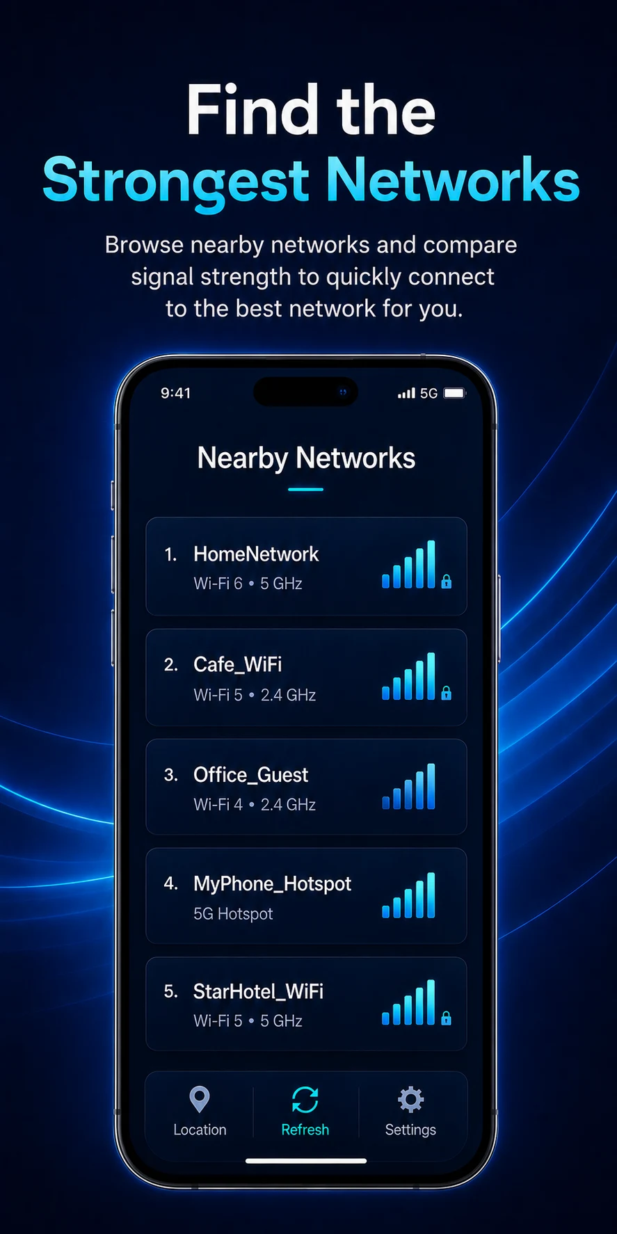 Signal Info: Network Monitor screenshot