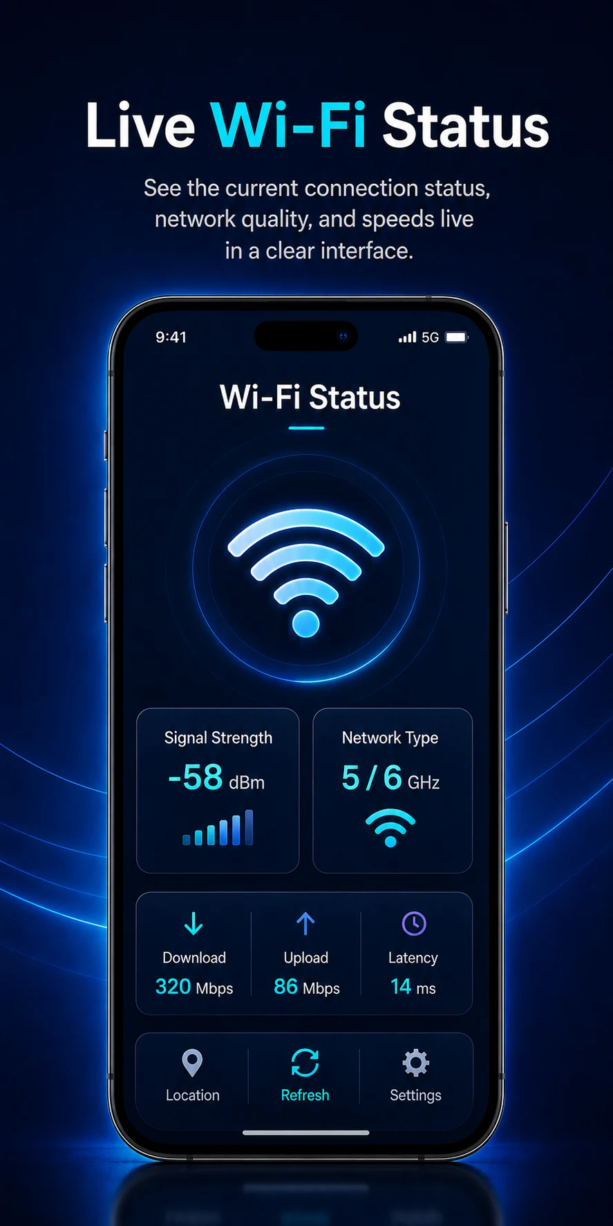 Signal Info: Network Monitor screenshot